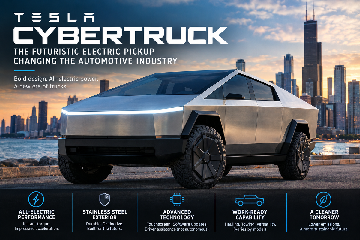Tesla Cybertruck: The Futuristic Electric Pickup Changing the Automotive Industry