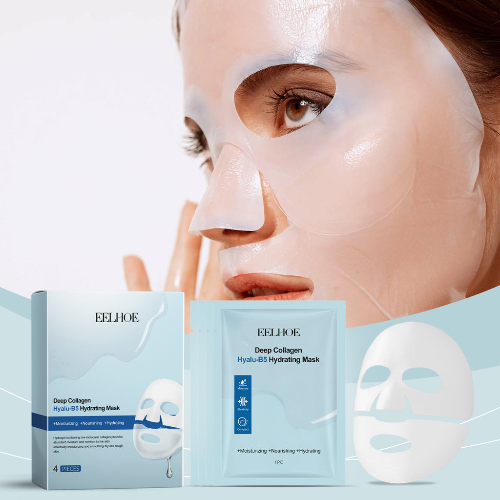 EELHOE Collagen B5 Moisturizing Mask (Box Set) Three-In-One Mask For Hydrating, Moisturizing, Nourishing And Protecting Facial Skin