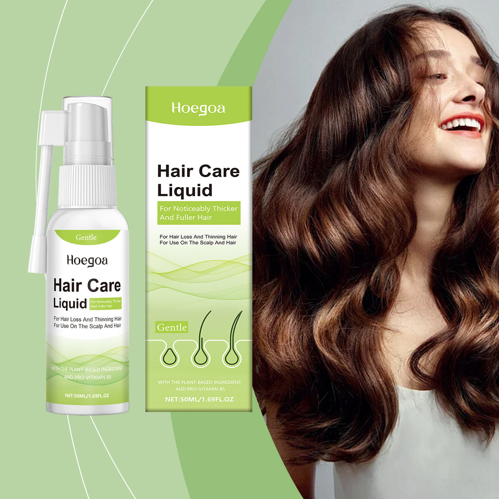 Hoegoa Hair Treatment Spray, Gentle, Soft, Plump And Moisturizing Hair Care Massage Treatment Spray