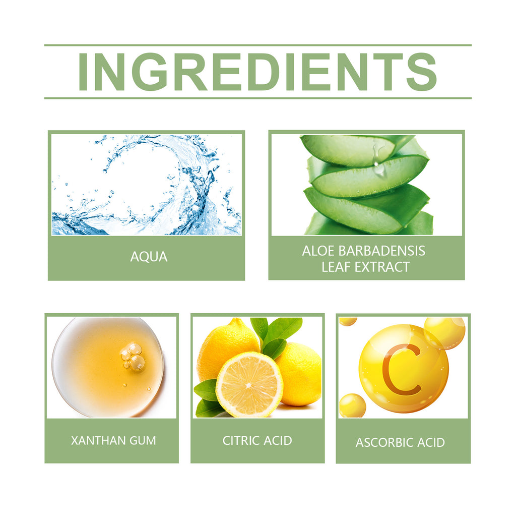 OceAura Aloe Vera Moisturizing Gel Gently Nourishes Facial Skin, Moisturizing And Refreshing Aloe Vera Gel