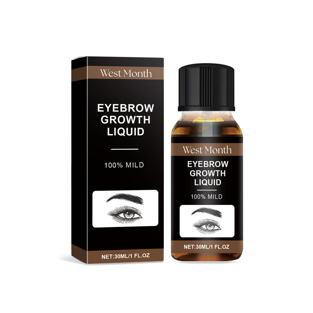 West&Month Eyebrow Care Essential Oil, Gentle Moisturizing Brow Root Sweet Natural Beauty Care Solution