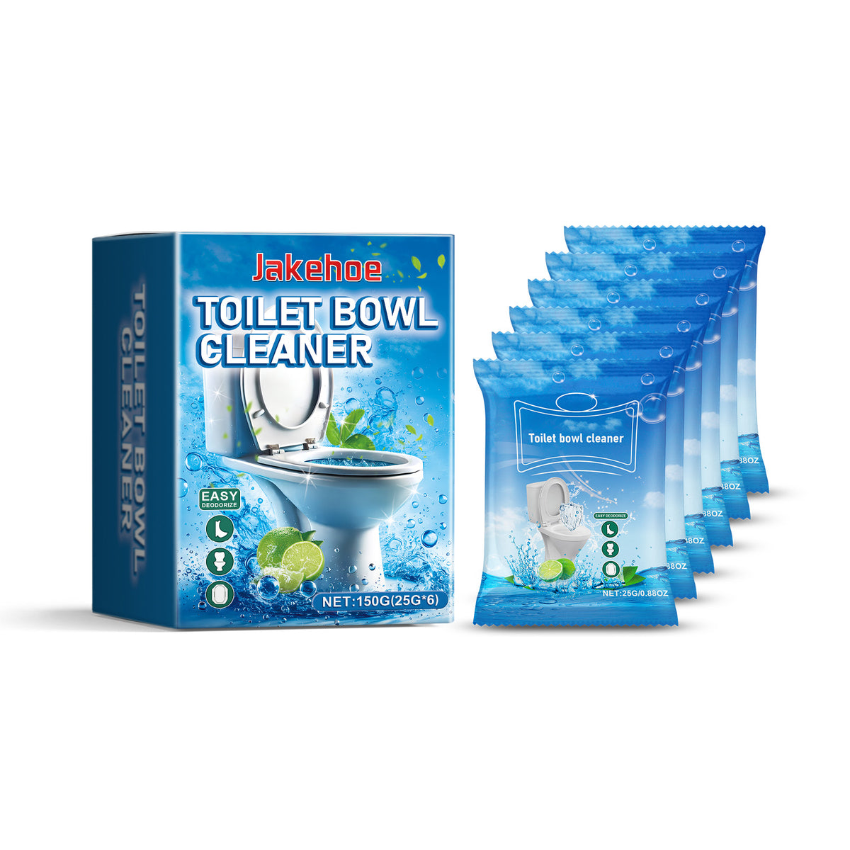 Jakehoe Toilet Cleaning Powder, A Household Toilet And Bathroom Cleaning Agent For Removing Dirt And Urine Stains, Is A Fragrant Toilet Cleaner