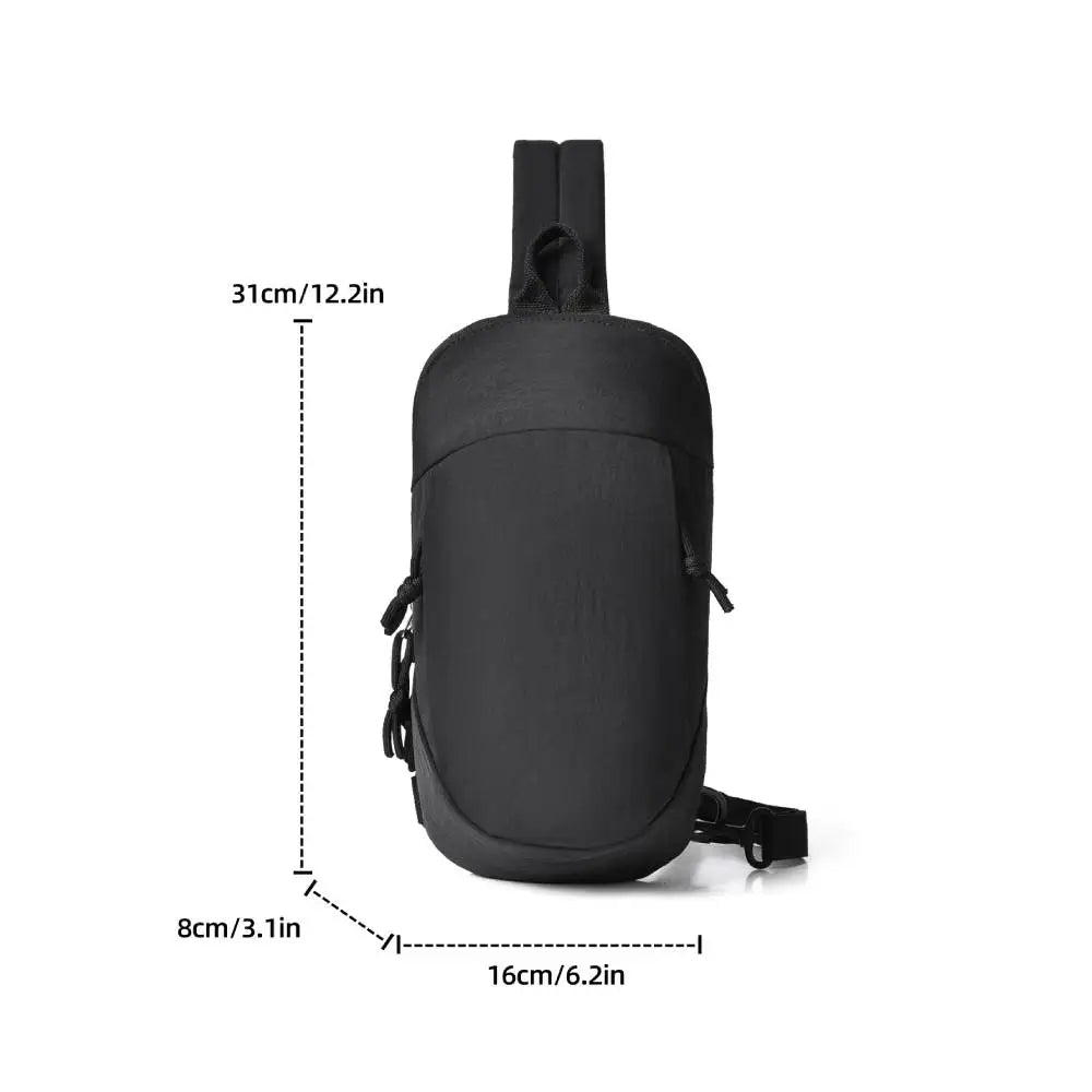 Men And Women Waist Packs Lightweight Stylish Crossbody Bag,Daily Commute Chest Bag Travel Casual Messenger Bag