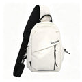 Unisex Sling Backpack Chest Bag Men Women Lightweight Crossbody Bag for Cycling Hiking Travel Tablet Sports Shoulder Bag