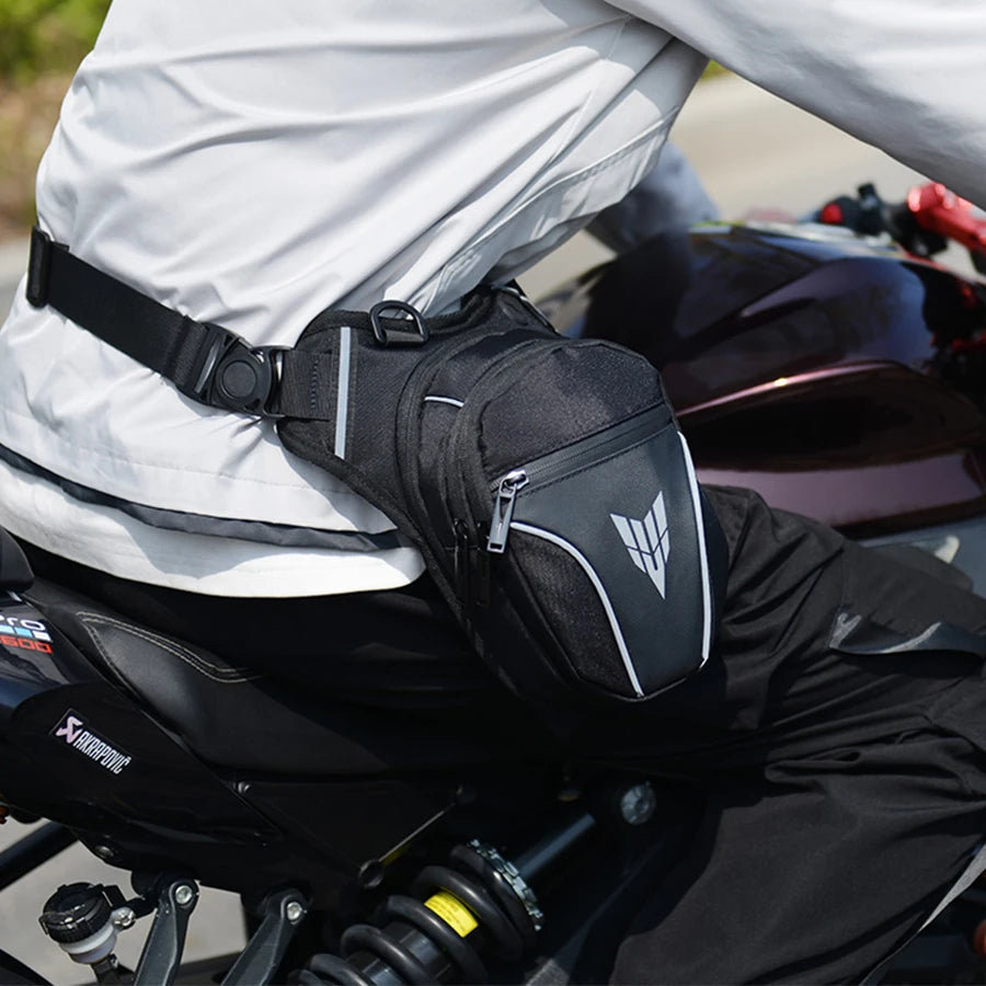 Drop Leg Bag For Men Women Thigh Bag With Leg Strap For Motorcycle Riding Hip Pouch Leg Fanny Pack Purse Crossbody