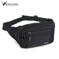 Waist Pack Casual Functional Fashion Men Waterproof Fanny Pack Women Belt Bum Bag Male Phone Wallet Pouch Bags Unisex Purse Sac