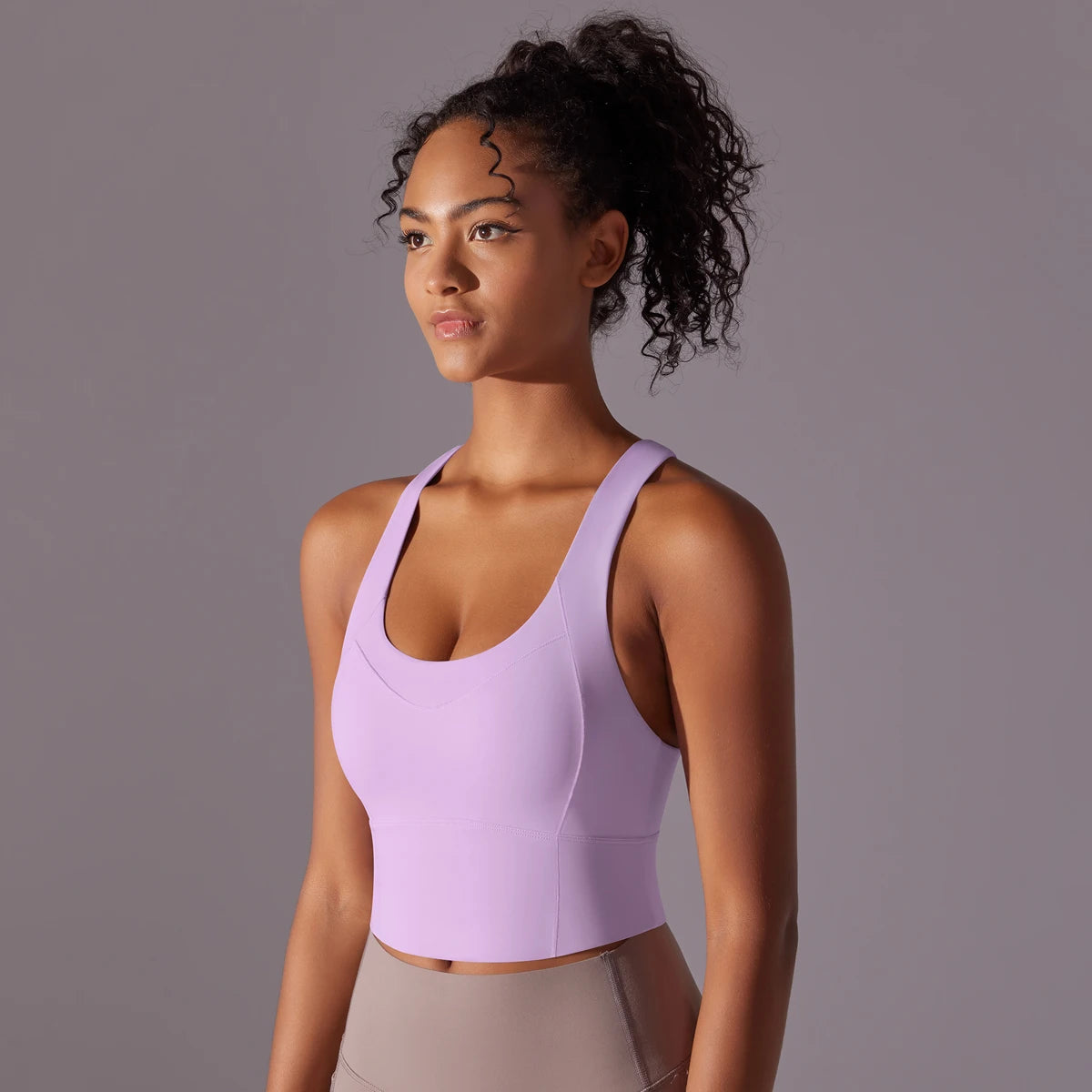 Nylon Sexy Women's Sports Bra Top Women Tight Elastic Gym Sport Yoga Bras Crop Top Yoga Clothes Stretch Women Sports Underwear