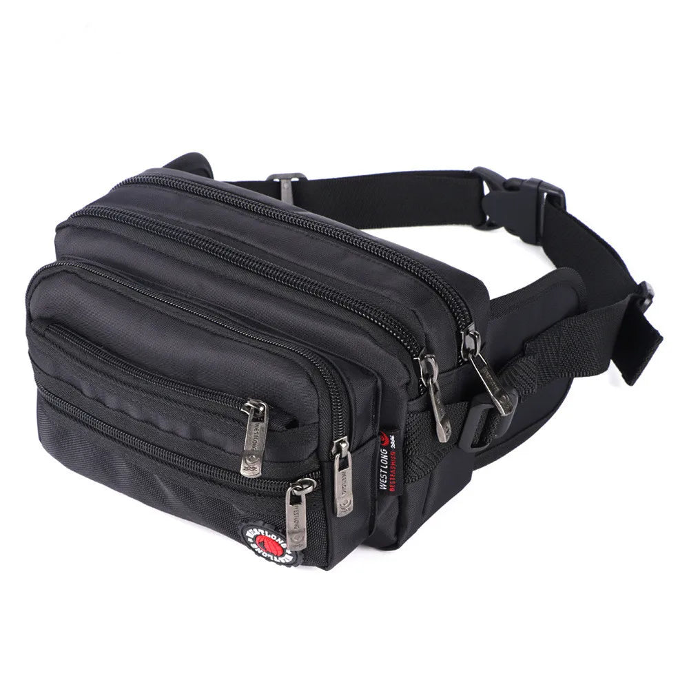 Waist Pack Casual Functional Fashion Men Waterproof Fanny Pack Women Belt Bum Bag Male Phone Wallet Pouch Bags Unisex Purse Sac